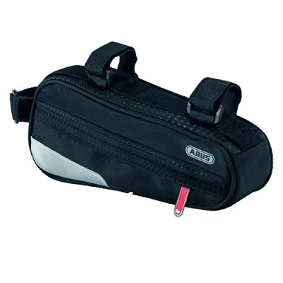 Abbildung von ABUS Fahrradtasche Oryde ST 2200 Rahmentasche mit Klettbandverschluss 255 mm x 50 1,2 Liter Fassungsvermögen, Schwarz