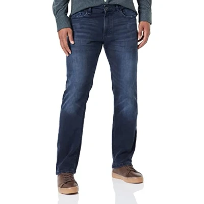 Abbildung von camel active Herren flexXxactive® Denim in Regular Fit 30 Dunkelblau menswear 34/30
