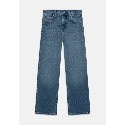 Abbildung von Kids ONLY Kogmadison Blush WIDE Jeans Straight Leg für Kinder, Größe: 116, Medium blue denim