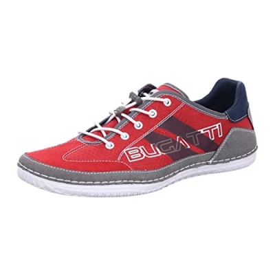 Abbildung von bugatti Sneaker low, Herren, Größe: 45, Rot Schuhe