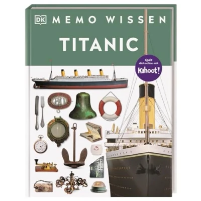 Abbildung von memo Wissen. Titanic: Bau des Luxusliners, Leben an Bord, tragischer Untergang: Kompetentes Sachwissen und kahoot Quizfragen. Für Kinder ab 8 Jahren