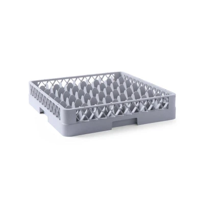 Abbildung von HENDI Gläserkorb 25 Fächer 50 x 10 cm Polypropylen, Gastro Kunststoff Spülkorb für Geschirrspülmaschinen