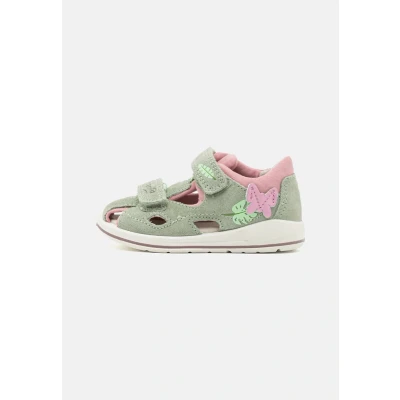 Abbildung von Superfit Boomerang Riemensandalette für Kinder, Größe: 24, Hellgrün/rosa Schuhe
