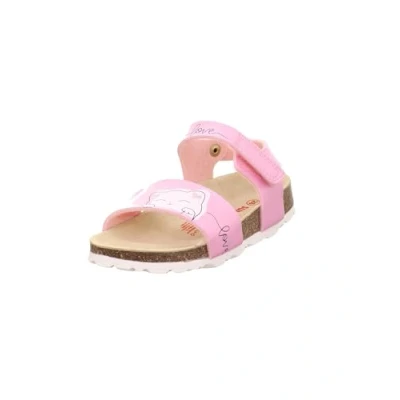 Abbildung von Superfit Fussbettpantoffel Sandale, Rosa 5500, 37 EU Weit