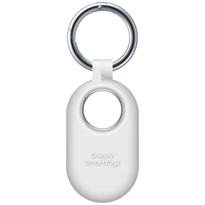 Abbildung von Samsung Silikon Hülle Weiß Galaxy SmartTag 2