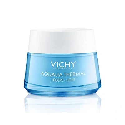 Abbildung von VICHY Leichte Feuchtigkeitspflege für normale bis trockene Haut, Aufpolsternd und hydratisierend, Mit Soforteffekt, Hyaluron Thermalwasser, Creme, Aqualia Thermal, 50 ml