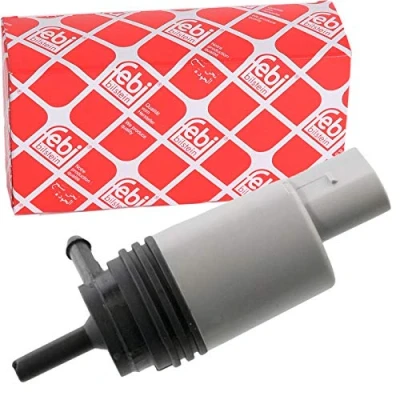 Abbildung von febi bilstein 26495 Waschwasserpumpe für Scheiben und Scheinwerferreinigungsanlage , 1 Stück