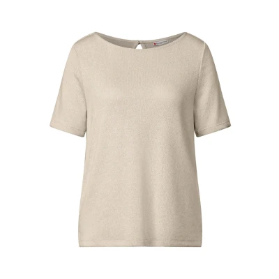 Abbildung von Street One Tshirt basic, Damen, Größe: 36, Beige