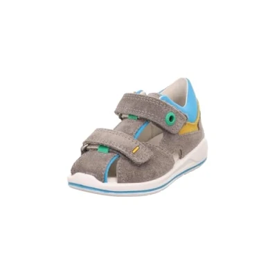 Abbildung von Superfit Boomerang Lauflernschuh für Kinder, Größe: 26, Grau/türkis Schuhe