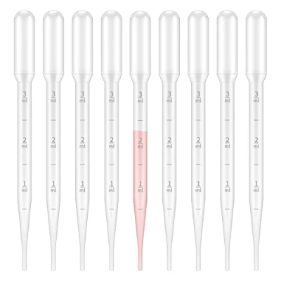 Abbildung von G2PLUS Transferpipetten Pipette Dropper Pipetten Einwegpipetten 3 ml aus Kunststoff,100 Stück