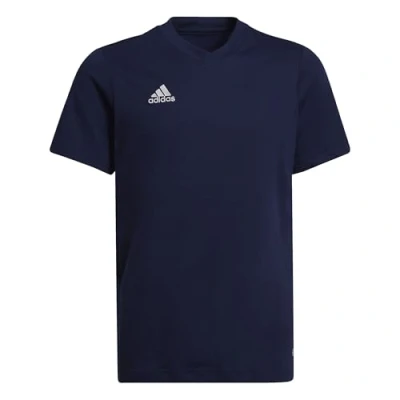 Abbildung von adidas Performance Entrada Tshirt basic Team navy blue für Kinder, Größe: 128,