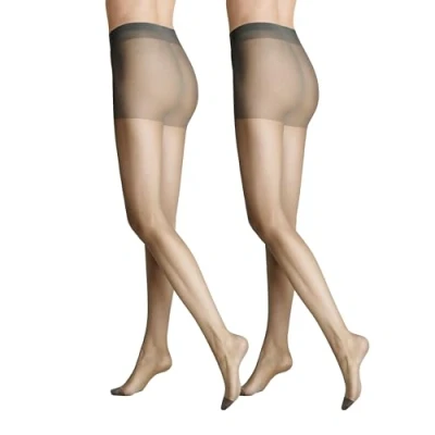 Abbildung von Hudson Damen Lilly Lafina Strumpfhose, Graphit, 36 40 EU