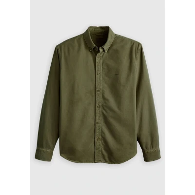 Abbildung von Levi&#039;s Authentic Hemd, Herren, Größe: Small, Cycle olive garment dye
