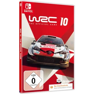 Abbildung von WRC 10 Autorennen Offroad und Straßen Rennspiel Simulation für Switch