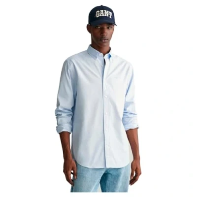 Abbildung von GANT Regular FIT Pinpoint Oxford Hemd, Herren, Größe: XL, Light blue