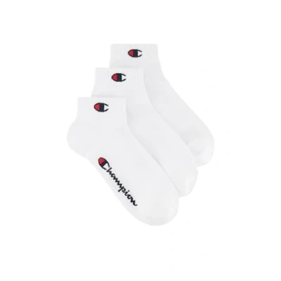 Abbildung von Champion Unisex Basics 3pk Quarter Socken, Weiß, 35 38 EU