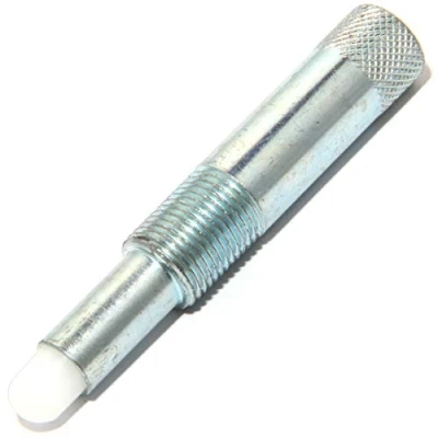 Abbildung von Easyboost Kolbenstopper 2 Takt Kunststoffspitze für Roller Mofa Derbi AM6 Vespa Speedfight Yamaha Aerox Booster Nitro Motorsäge Kettensäge Zündkerze M14x1.25 Variomatik oder Zündung zu Demontieren