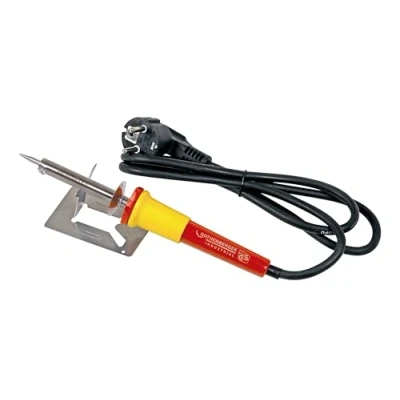 Abbildung von ROTHENBERGER Industrial Lötkolben, 40 W, inkl. Geräteauflage + CU Spitze abgewinkelt/flach, 35952