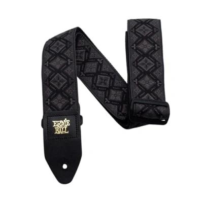Abbildung von Ernie Ball Jacquard Gitarrengurt Regal Black