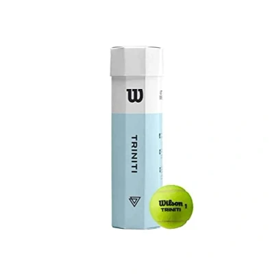 Abbildung von Wilson Tennisbälle, Hülle 100% recyclebar, WRT115200 Triniti Tball 3 Ball Can Schwarz