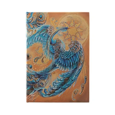 Abbildung von Paperblanks Skybird Birds of Happiness Midi Lined Elastic Band 120 Gsm (Bird Happiness)
