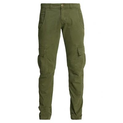 Abbildung von Alpha Industries Agent Jeans Relaxed Fit, Herren, Größe: 33, Dark oliv