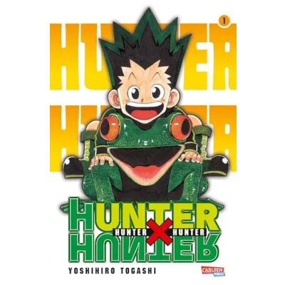Abbildung von Hunter X 1: Action Manga Serie ab 12 Jahren über einen jungen Abenteurer auf geheimnisvollen Expeditionen