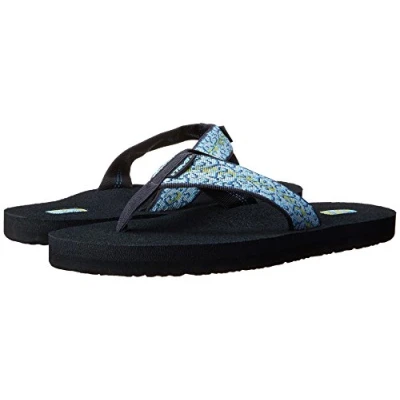 Abbildung von Teva MUSH II Pantolette flach, Damen, Größe: 38, Companera blue Schuhe