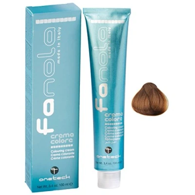 Abbildung von Fanola crema colore Colouring Cream 8.03 Warmes Hellblond, 100 ml