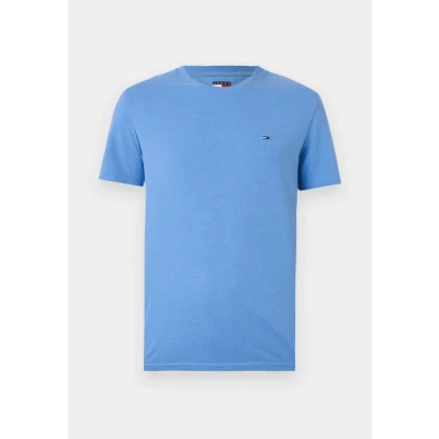 Abbildung von Tommy Jeans Jaspe SLIM TEE Tshirt basic, Herren, Größe: 44, Copenhagen blue