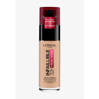 Abbildung von L&#039;Oréal Paris Infaillible 32H Fresh WEAR Makeup Foundation, Damen, Größe: 30 ml, 145 rose beige