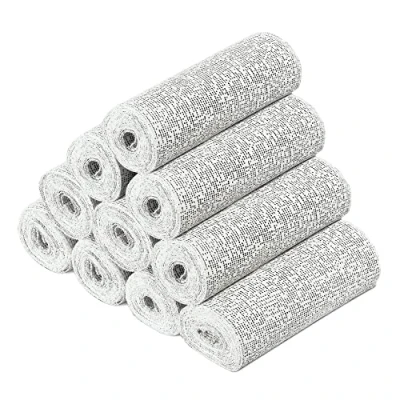 Abbildung von Navaris Gipsbinden 10er Set zum Babybauch bemalen 10x Gips Abdruck Binden 15 x 300 cm für Schwangerschaftsbauch Verband Gipsabdruck Basteln schnelltrocknend