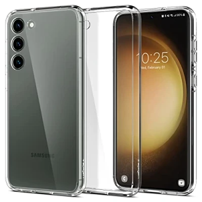 Abbildung von Spigen Ultra Hybrid Hülle Kompatibel mit Samsung Galaxy S23 5G Transparent