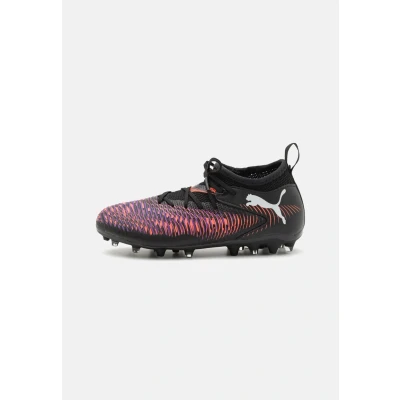 Abbildung von Puma Future 8 Match MG JR Unisex Fußballschuh Nocken für Kinder, Größe: 38.5, Black/white/glowing red Schuhe