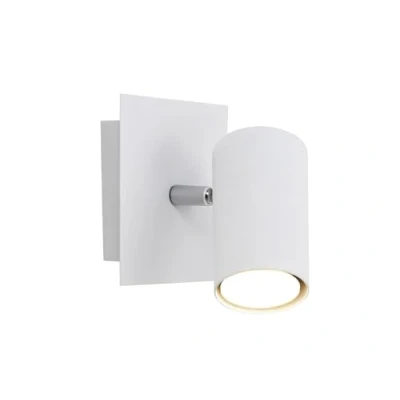 Abbildung von Trio Leuchten Spot in Metall weiß, Wandspot 1 flammig, exklusiv 1xGU10, 12 x cm 802400101