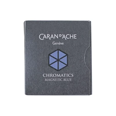 Abbildung von Caran d&#039;Ache 8021.149 Tintenpatrone Magnetic Blue 6 Stück