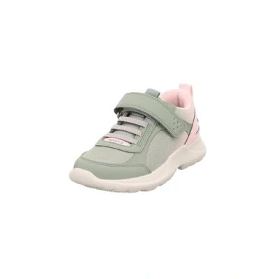 Abbildung von Superfit RUSH Sneaker low für Kinder, Größe: 25, Hellgrün/rosa Schuhe