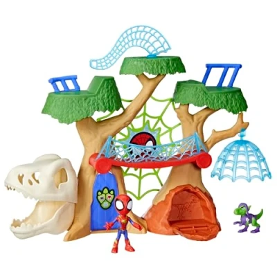 Abbildung von Marvel Spidey und Seine Super Freunde Dino Baumhaus Superhelden Spielset