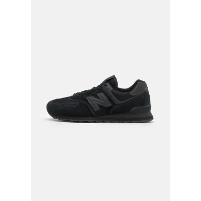 Abbildung von New Balance 574 Unisex Sneaker low, Größe: 40.5, Black Leder und textil