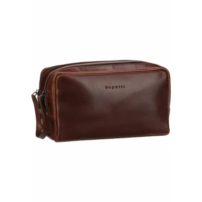 Abbildung von bugatti Romano Kosmetiktasche, Herren, Größe: One Size, Braun