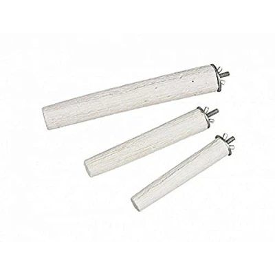 Abbildung von Nobby Mineral Stones Sitzstange für Vögel, weiß, 22,0 cm, 1 Packung (1 x ca. 290 g)