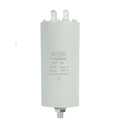 Abbildung von Kondensator Anlaufkondensator Motorkondensator Arbeitskondensator MKP 40µF 450V