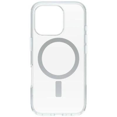 Abbildung von OtterBox Symmetry+ PC Back Cover Durchsichtig Magnetisch Apple iPhone 16 Pro