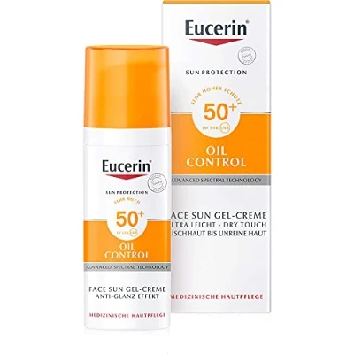 Abbildung von Eucerin Oil Control Face Sun Gel Creme LSF 50+, 50 ml