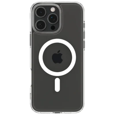 Abbildung von Spigen Ultra Hybrid Magfit TPU Back Cover Durchsichtig Apple iPhone 16 Pro Max