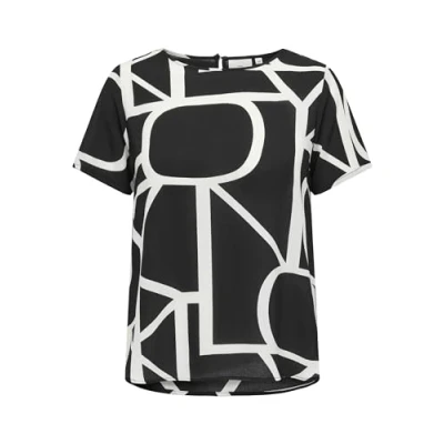 Abbildung von ONLY Carmakoma Carvica LIFE Tshirt print, Damen, Größe: 48, Black