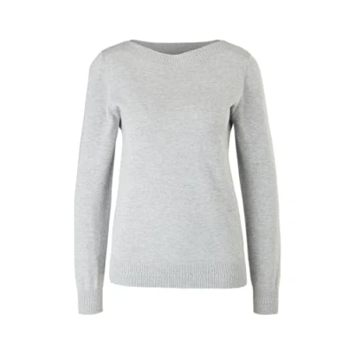 Abbildung von s.Oliver Damen 120.11.899.17.170.2112210 Sweater, Grey Melange, 36 EU