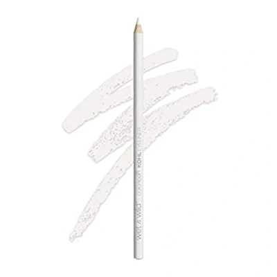 Abbildung von Wet n Wild, Color Icon Kohl Eyeliner Pencil, und Stift für ein Augen Make up mit Intensiv pigmentierten Effekt, weiche, cremige Formel leichte Handhabung, You&#039;re Always White!