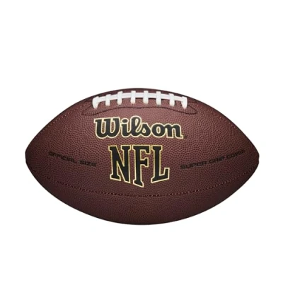 Abbildung von Wilson NFL Super Grip Fußball, braun, Official