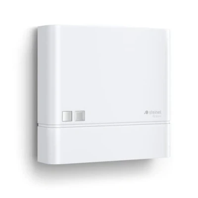 Abbildung von Steinel Dämmerungssensor NightmatIQ Plus Connect, smarter Dämmerungsschalter, 1000 W, Zeitschaltuhr, per App bedienbar, Weiß